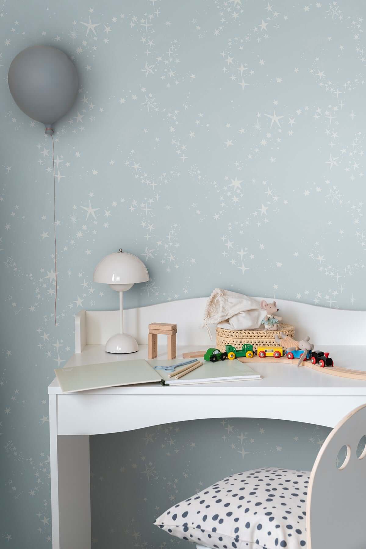 stjarnhimmel-light-blue-wallpaper-york-wallcoverings-mb29023 - York Wallpaper Wallpaper
