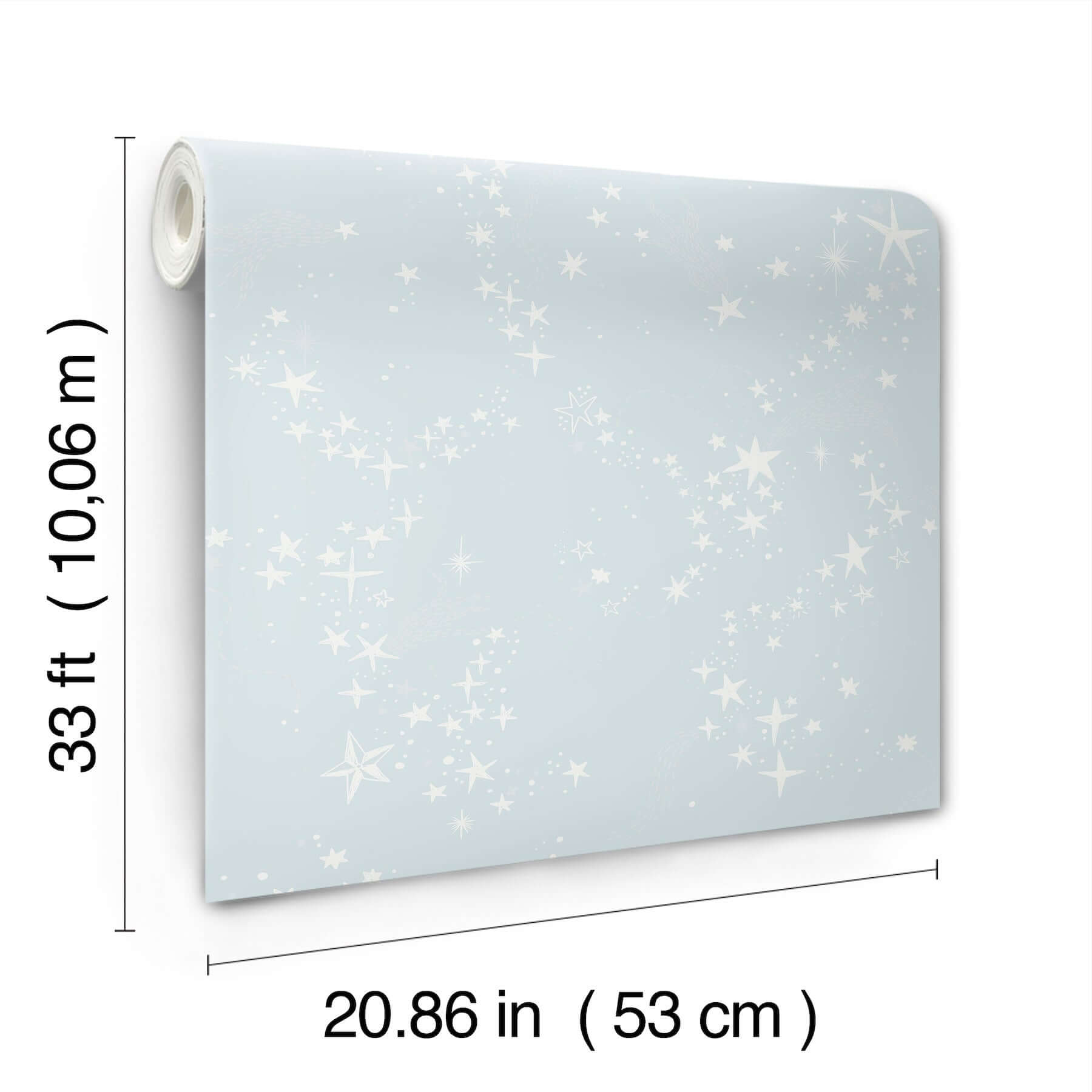stjarnhimmel-light-blue-wallpaper-york-wallcoverings-mb29023 - York Wallpaper Wallpaper