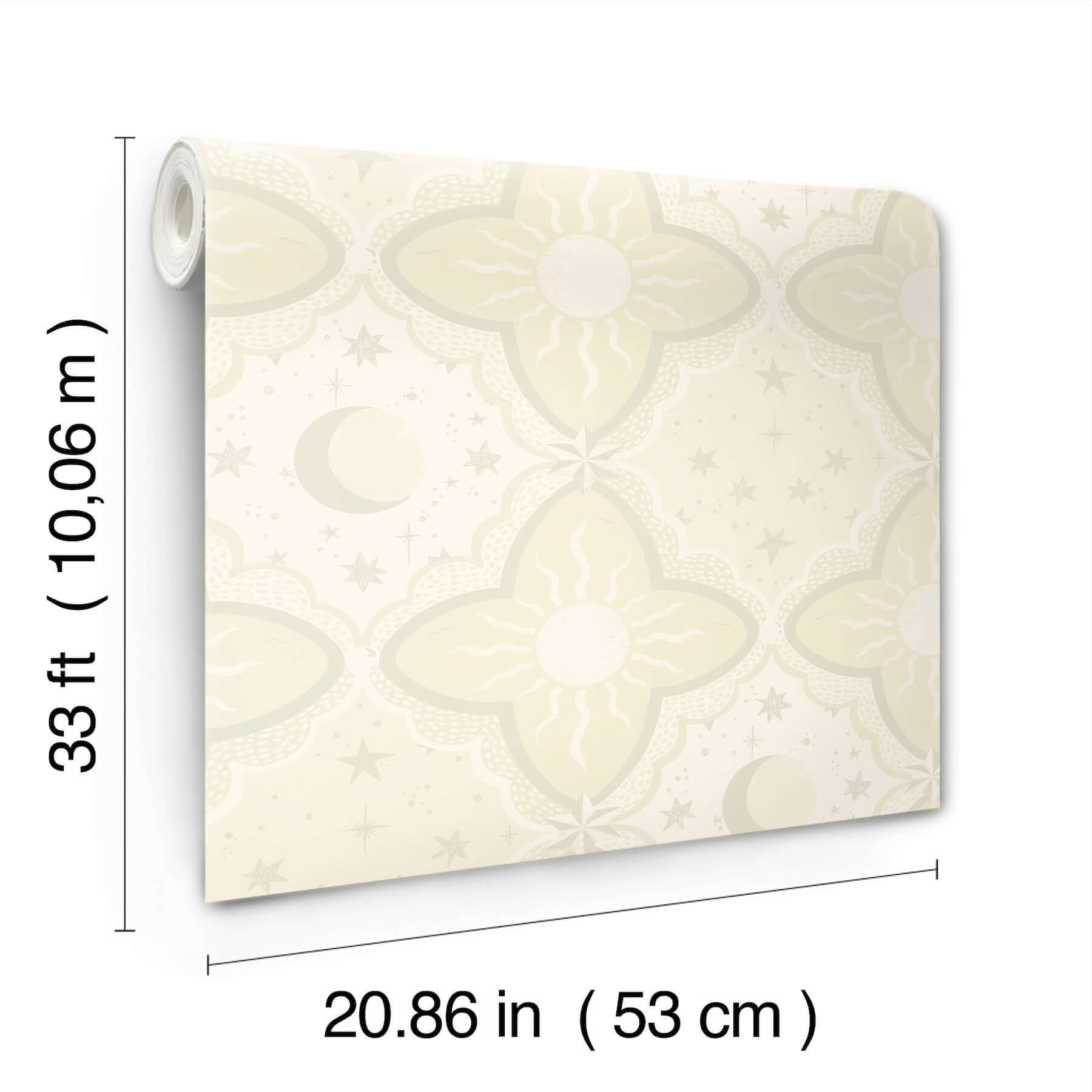 sol-mane-beige-wallpaper-york-wallcoverings-mb29031 - York Wallpaper Wallpaper