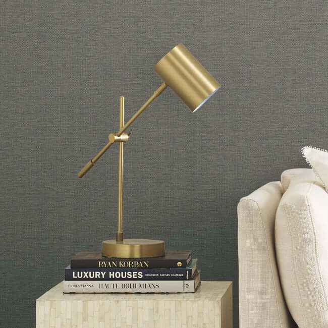 Imagine Pewter York High Performance Textile Wallcovering - York Wallcoverings - 208-13 - York Wallcoverings Wallpaper