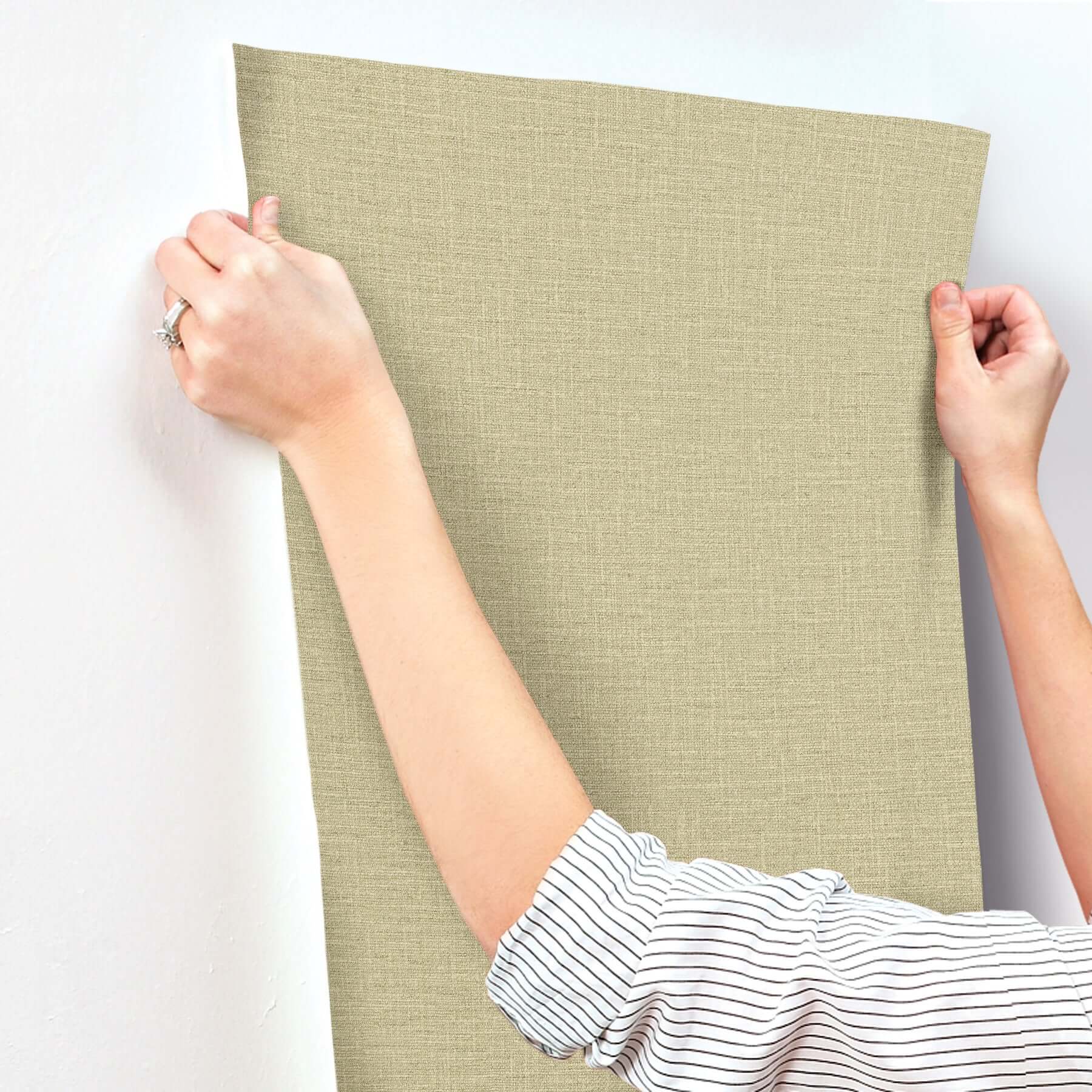 loom-green-wallpaper-york-wallcoverings-si26148 - York Wallcoverings Wallpaper