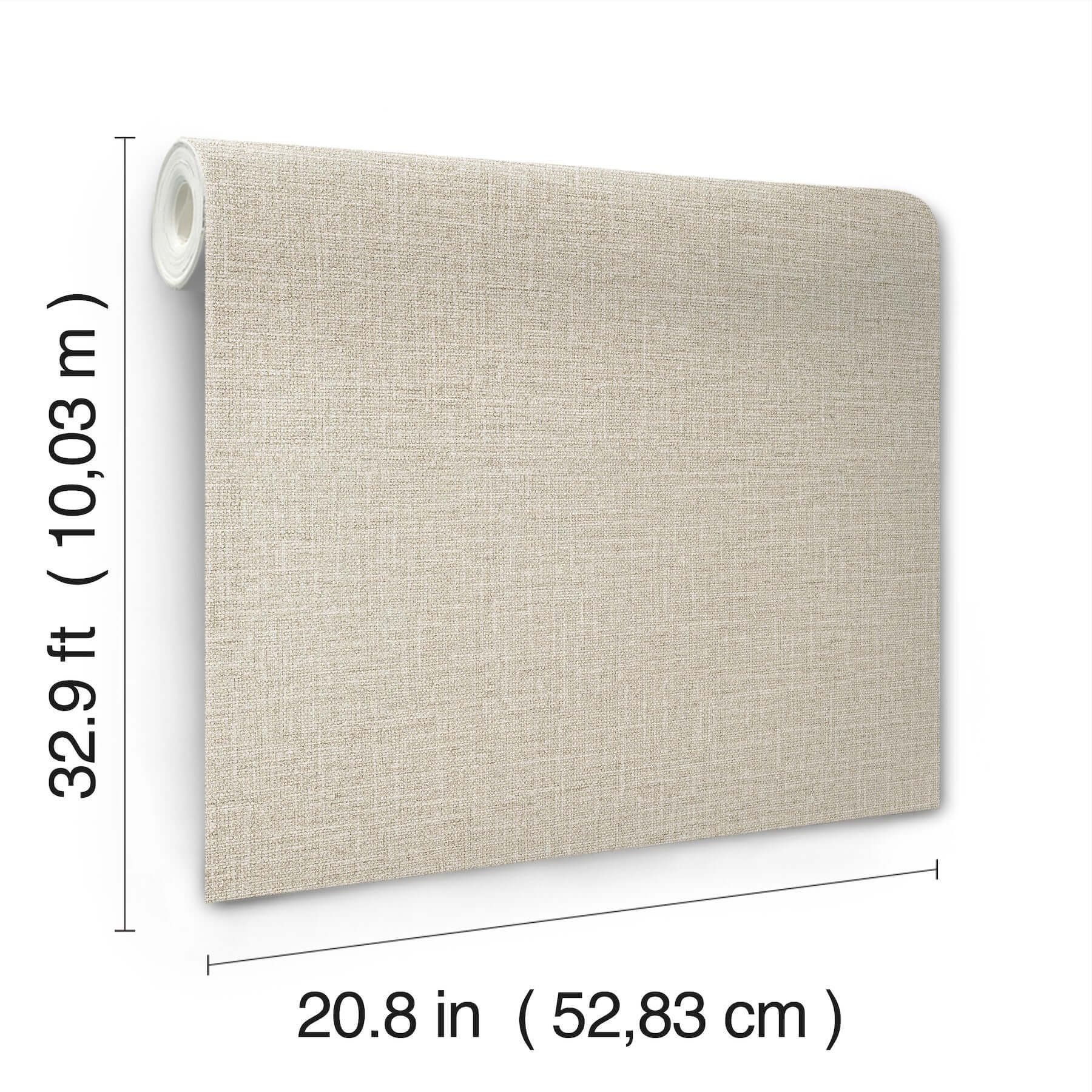 loom-warm-grey-wallpaper-york-wallcoverings-si26142 - York Wallcoverings Wallpaper