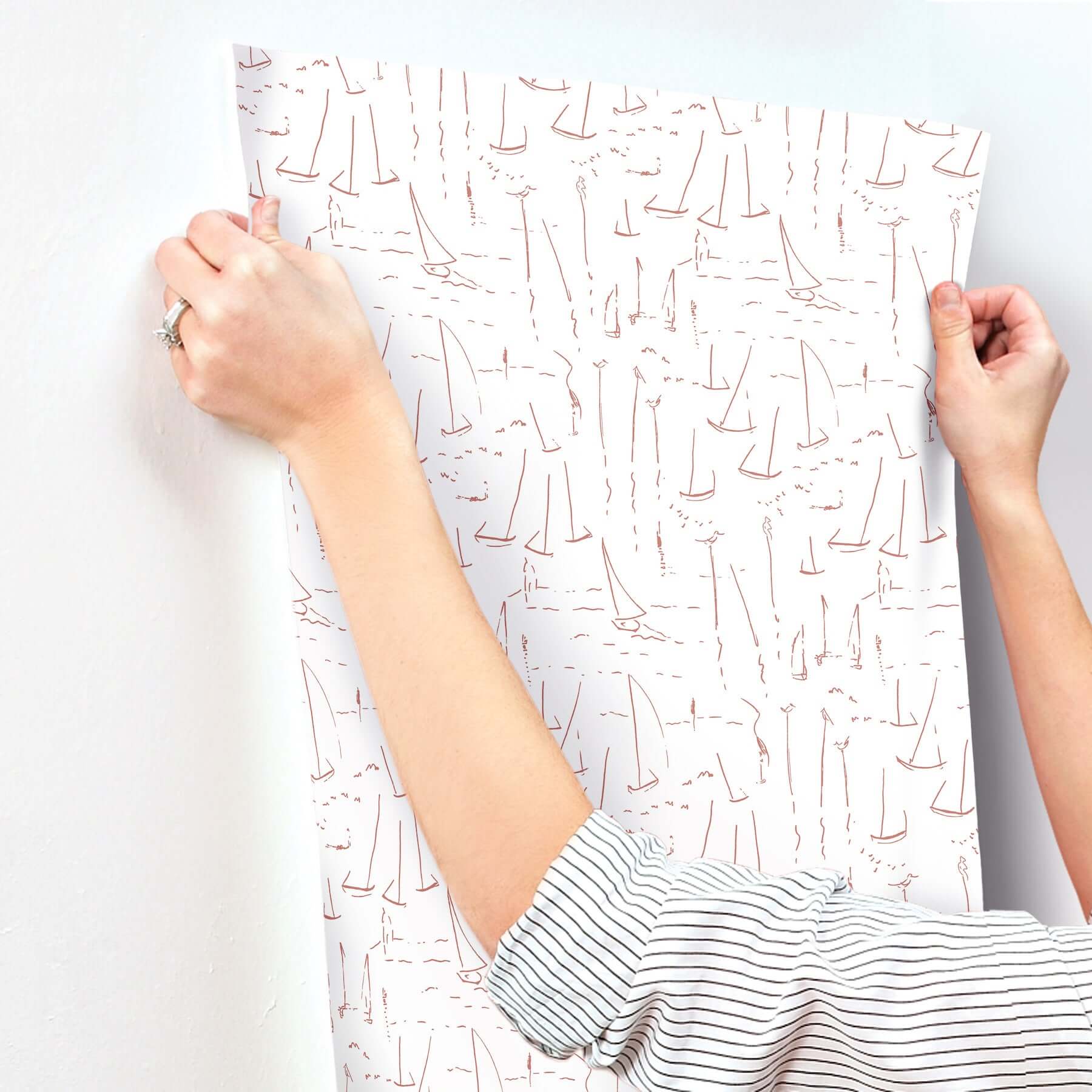 vermillion-coast-vermillion-wallpaper-york-wallcoverings-zm2843 - York Wallpaper Wallpaper