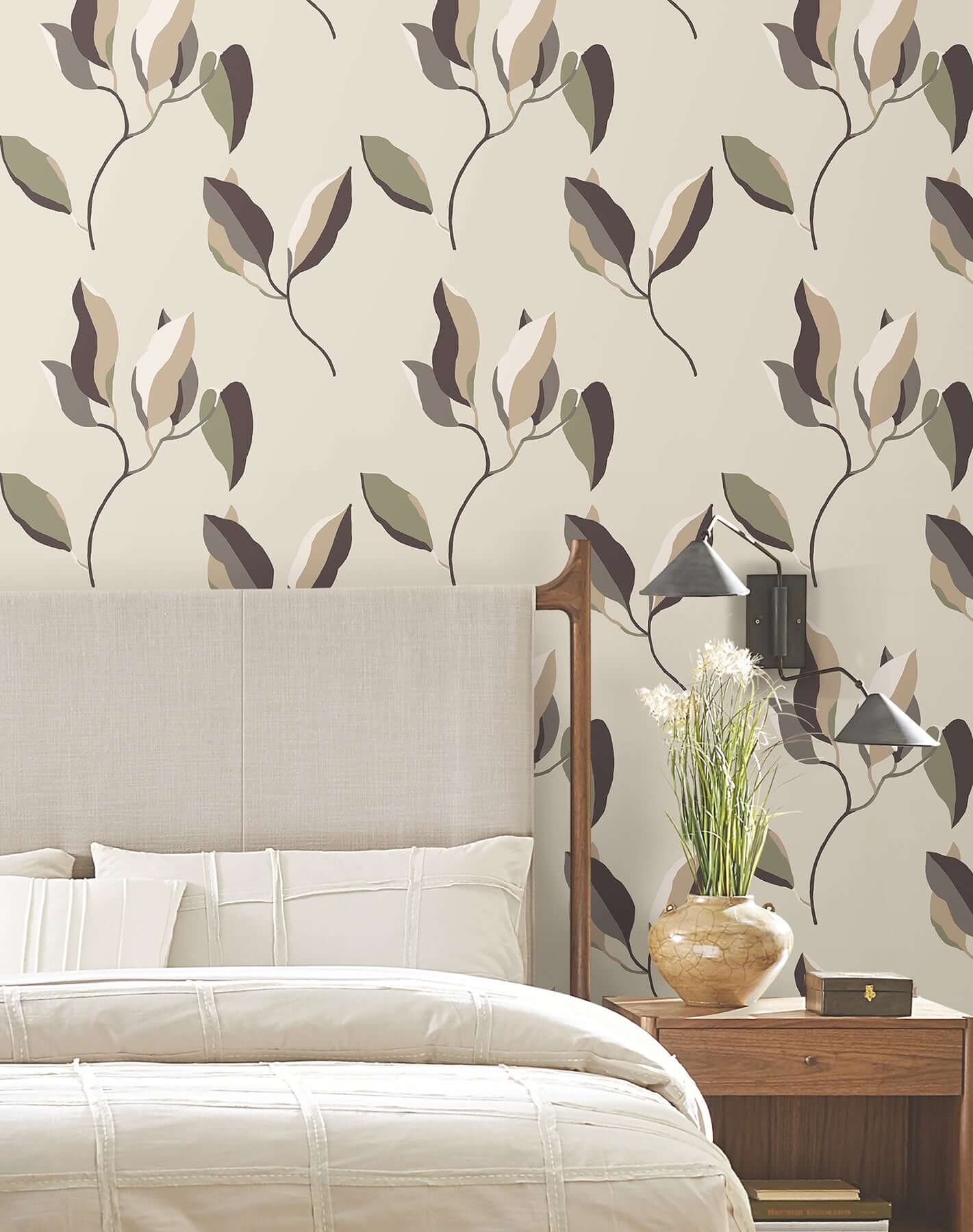 brushwork-branches-violet-wallpaper-york-wallcoverings-zm2875 - York Wallpaper Wallpaper