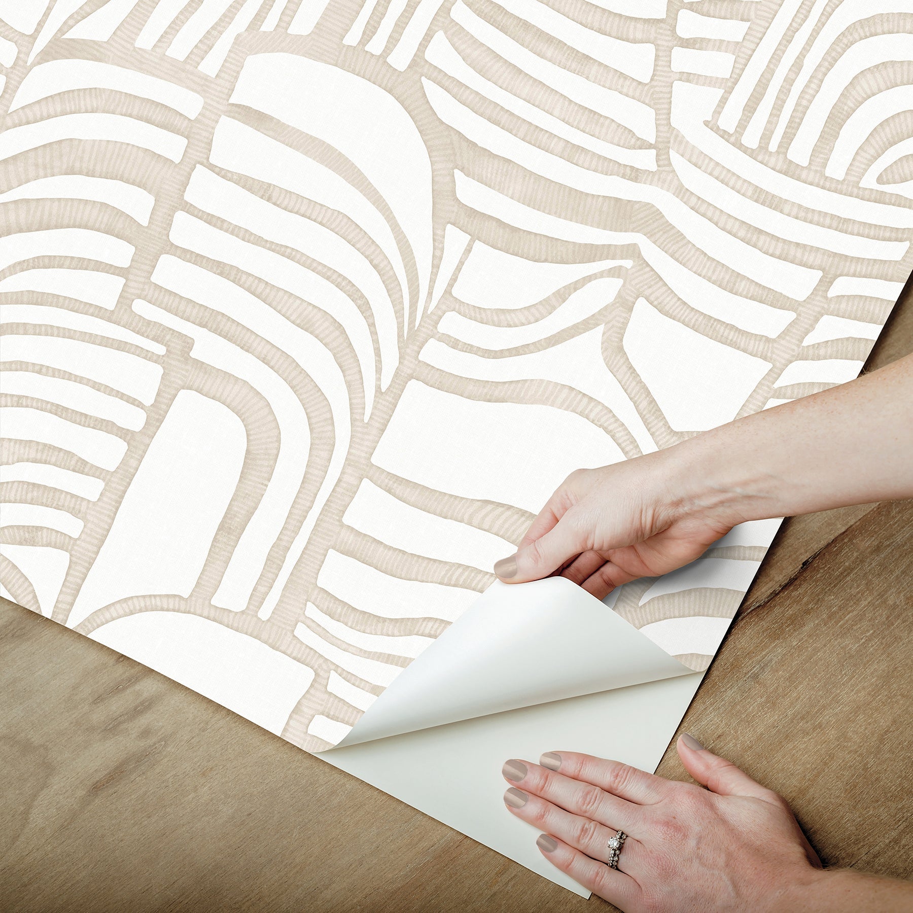 nikki-chu-featherwork-wallpaper-premium-peel-stick-wallpaper-linen-york-wallcoverings-psw1658rl