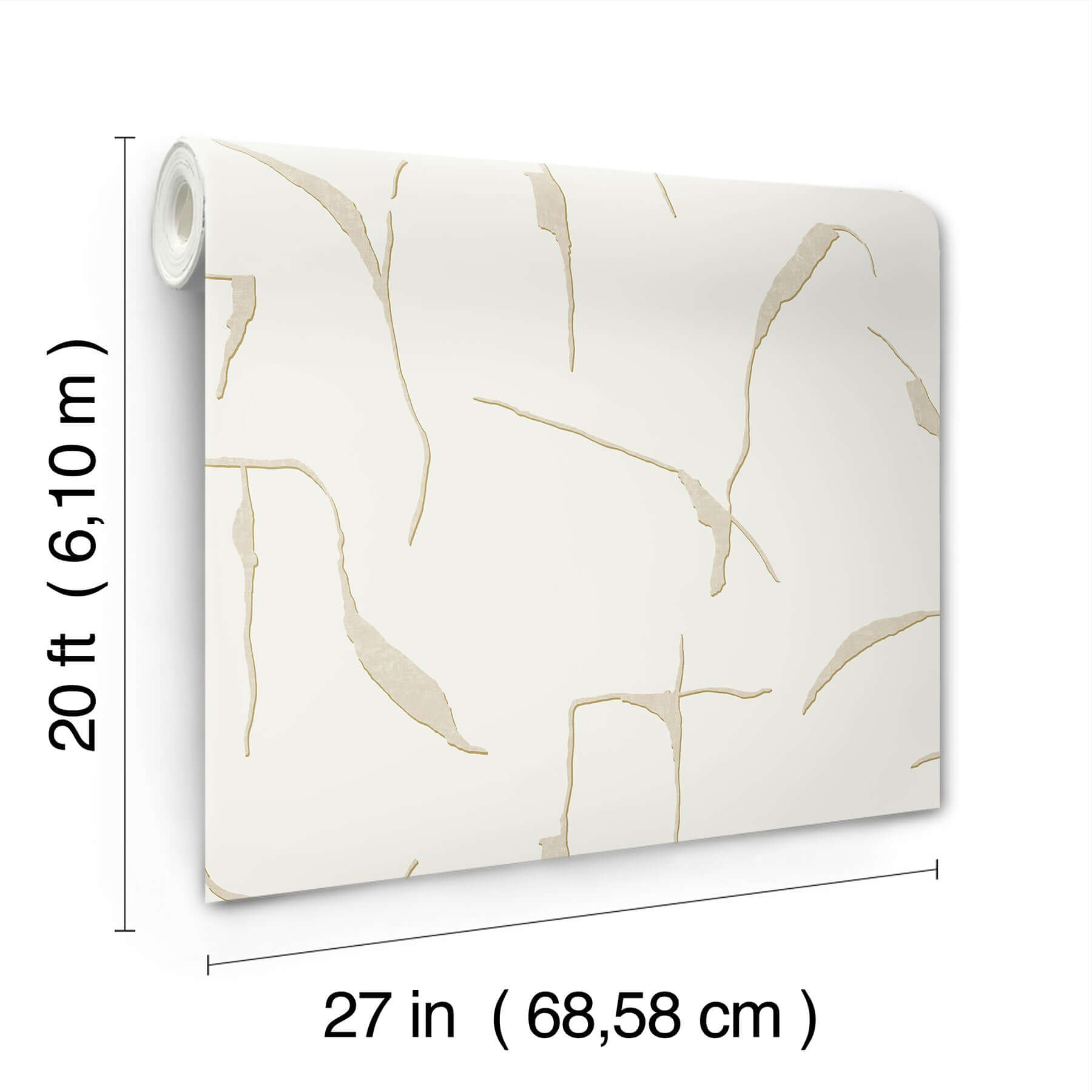 ivory-coast-caramel-gold-premium-peel-stick-wallpaper-york-wallcoverings-psw1651rl - York Wallcoverings Wallpaper