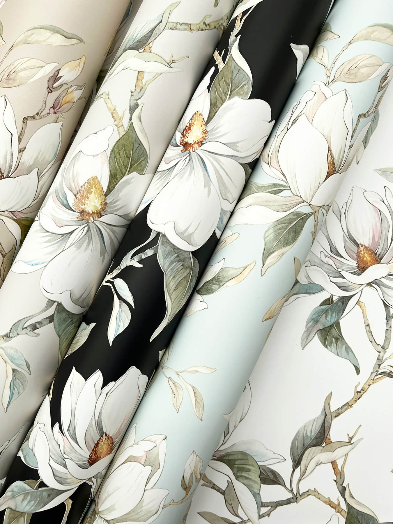 garden-jewels-black-wallpaper-york-wallcoverings-df3313 - York Wallpaper Wallpaper