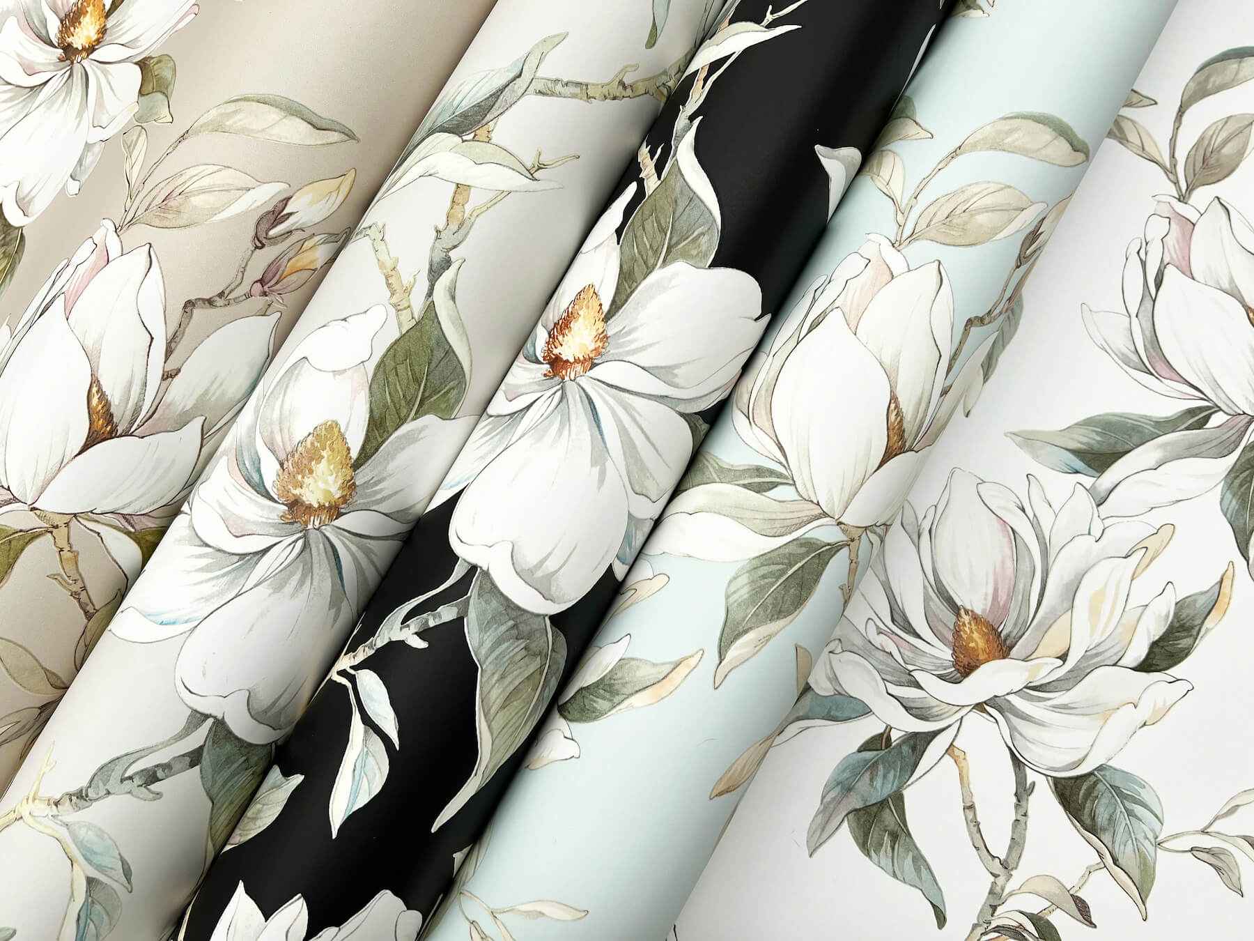 Garden Jewels Warm Grey Wallpaper - York Wallcoverings - DF3314 - York Wallcoverings Wallpaper