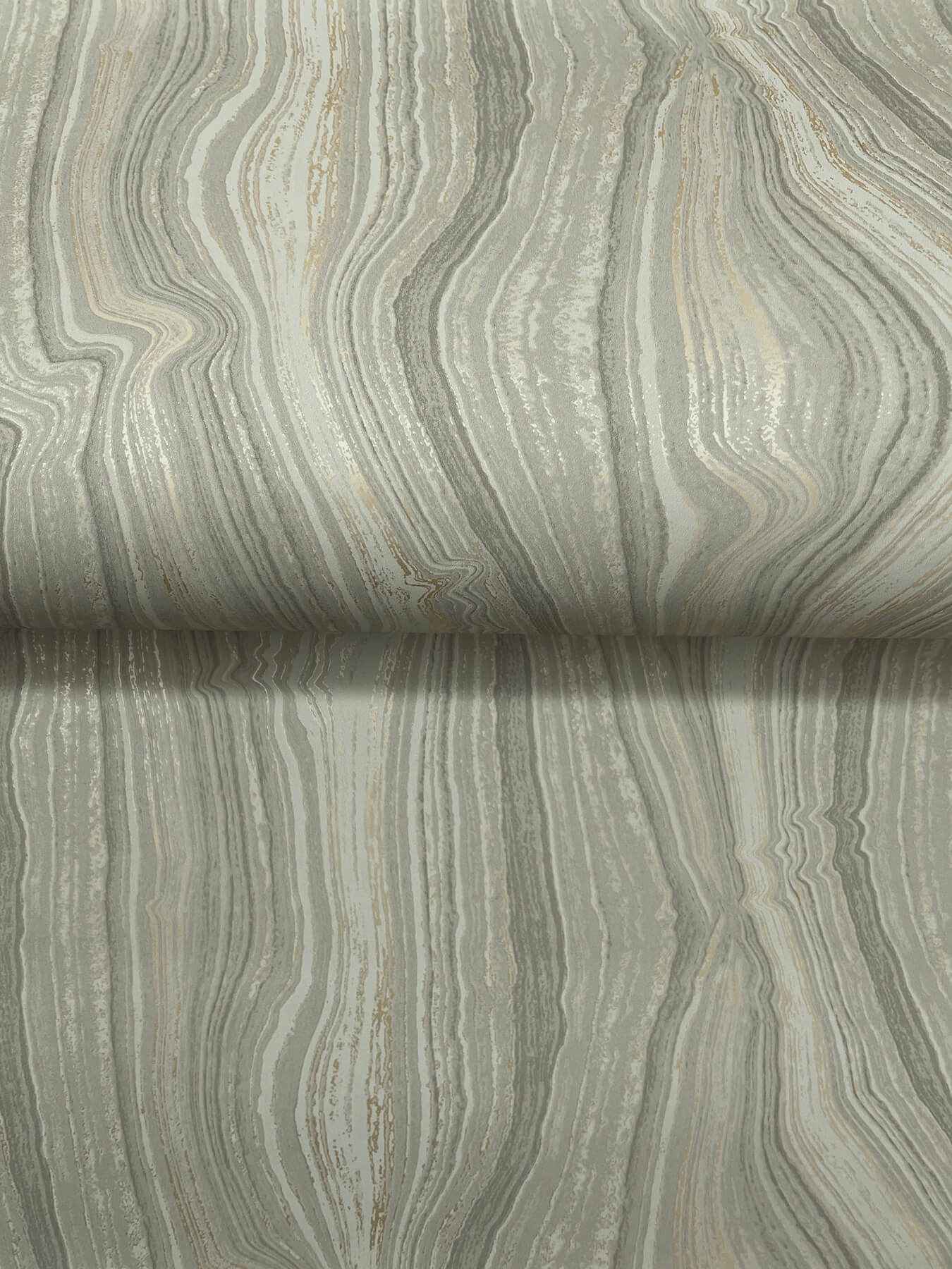 Mineral Shimmer Taupe & Pearl Wallpaper - York Wallcoverings - DF3325