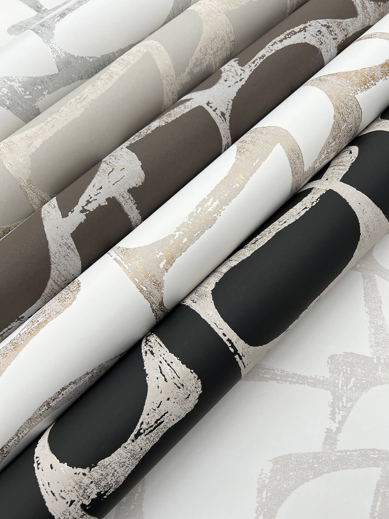 craftsman-geometric-white-soft-grey-wallpaper-york-wallcoverings-df3353 - York Wallpaper Wallpaper