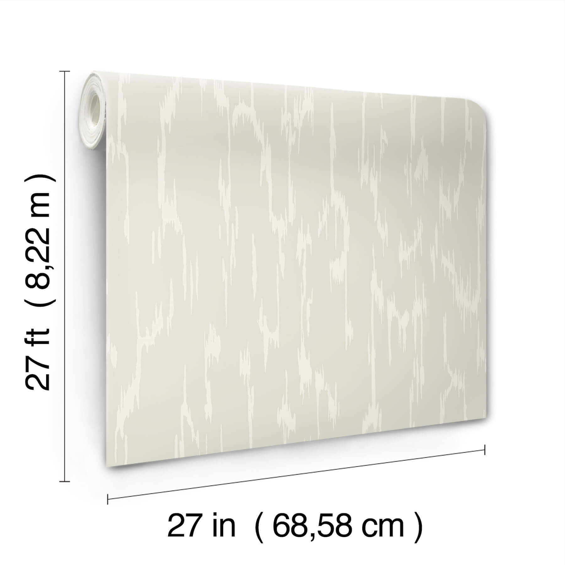 flowing-light-grey-wallpaper-york-wallcoverings-df3361 - York Wallpaper Wallpaper