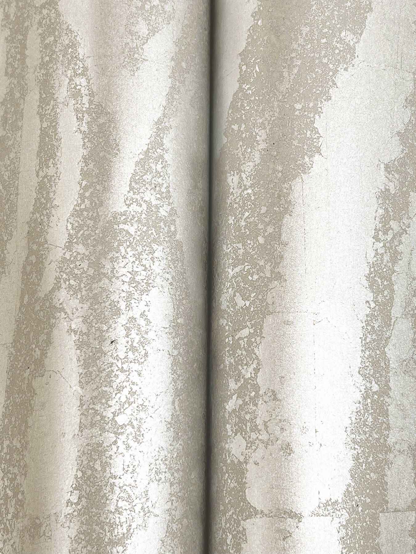 Zebra Chic Silver Wallpaper - York Wallcoverings - DF3392 - York Wallcoverings Wallpaper