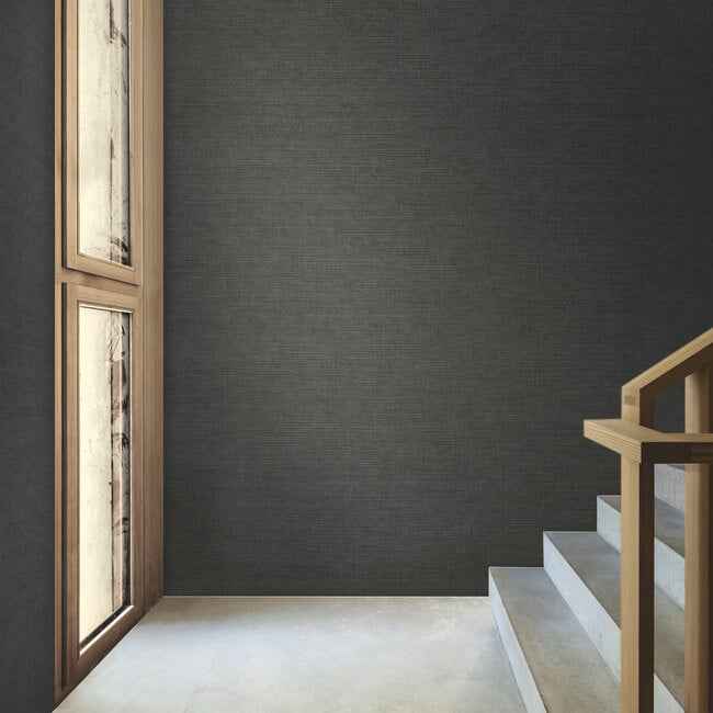 Allegro Acoustical Wallcoverings Gunmetal - York Wallcoverings - HA3330R - York Wallcoverings Wallpaper