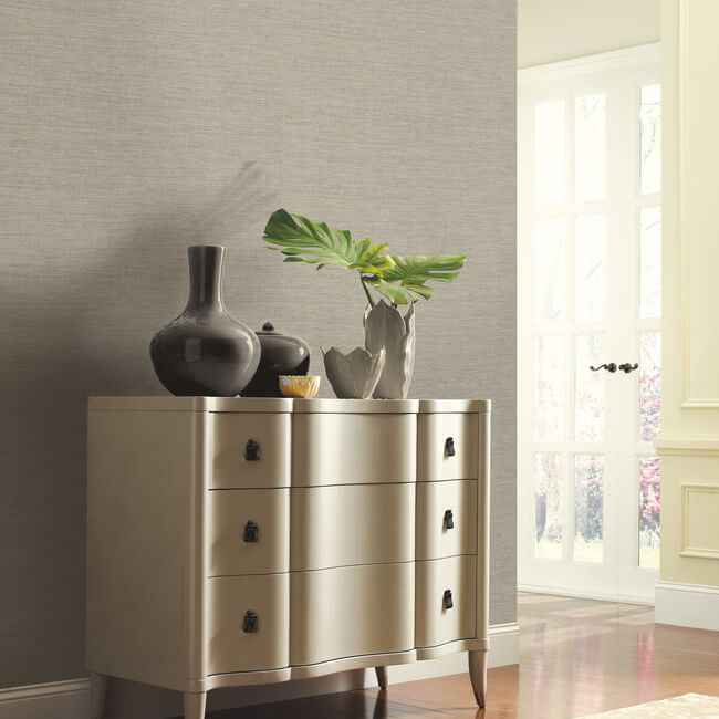 Prairie Textile Wallcovering Glint - York Wallcoverings - HW3565R - York Wallcoverings Wallpaper