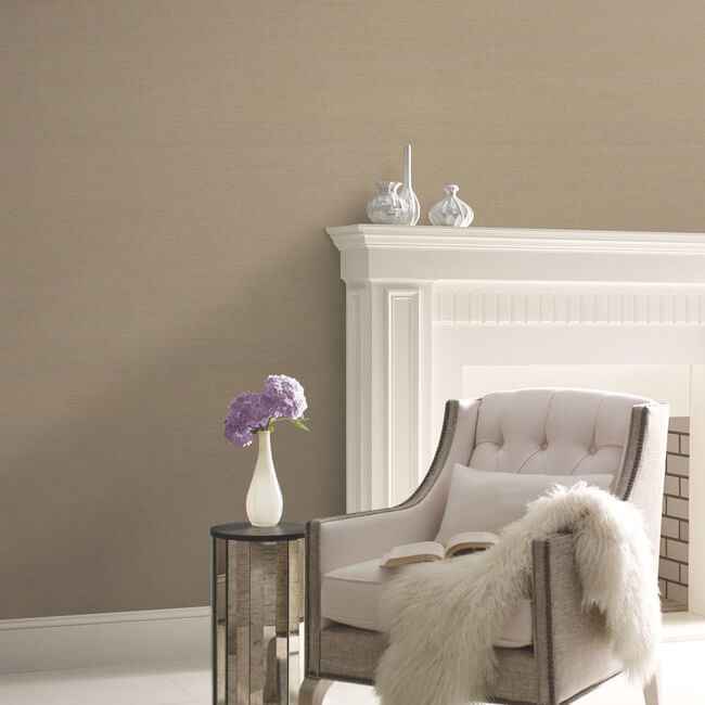 Silk Weave Textile Wallcovering Topaz - York Wallcoverings - HW3574R - York Wallcoverings Wallpaper