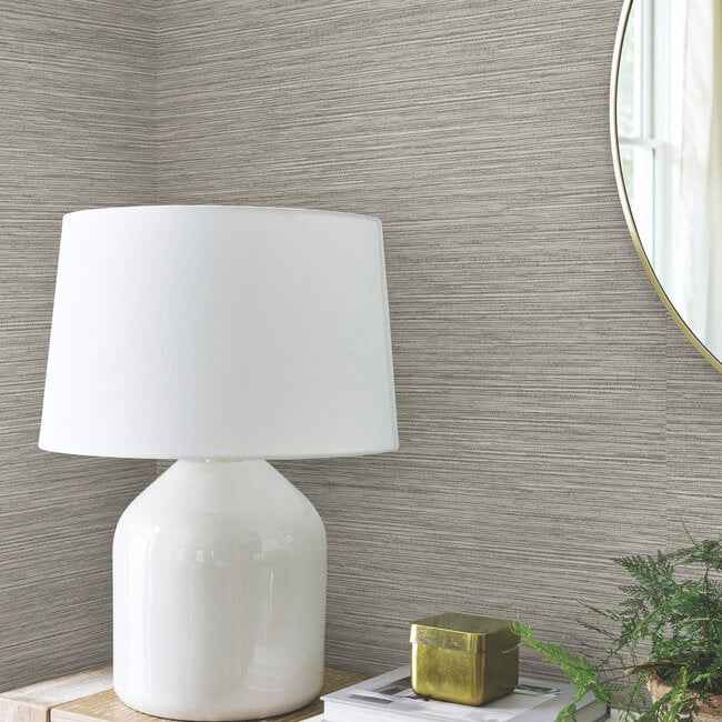 Trieste Warm Grey York High Performance Textile Wallcovering - York Wallcoverings - 221-05 - York Wallcoverings Wallpaper
