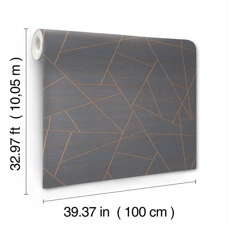 lisle-sapphire-wallpaper-york-wallcoverings-si6820 - York Wallcoverings Wallpaper