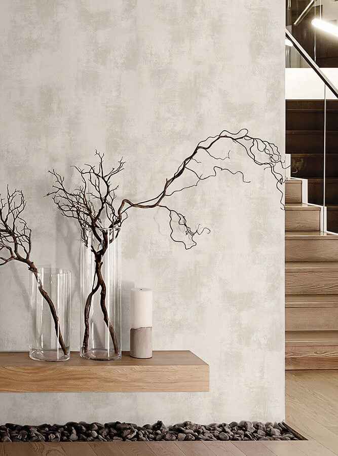 Italian Plaster Pearl Wallpaper - York Wallcoverings - SI18561