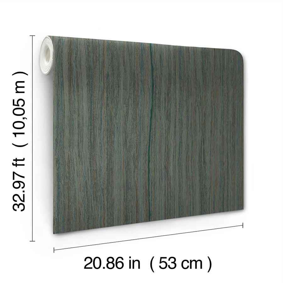 Wistman Stripe Teal Wallpaper - York Wallcoverings - SI25715 - York Wallcoverings Wallpaper