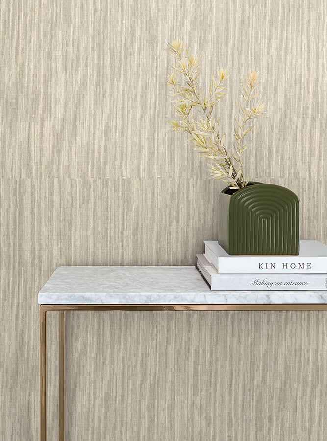 Lilah Wheat Wallpaper - York Wallcoverings - SI25771 - York Wallcoverings Wallpaper