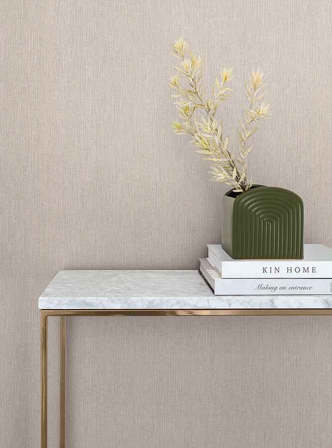 Lilah Dove Grey Wallpaper - York Wallcoverings - SI25773