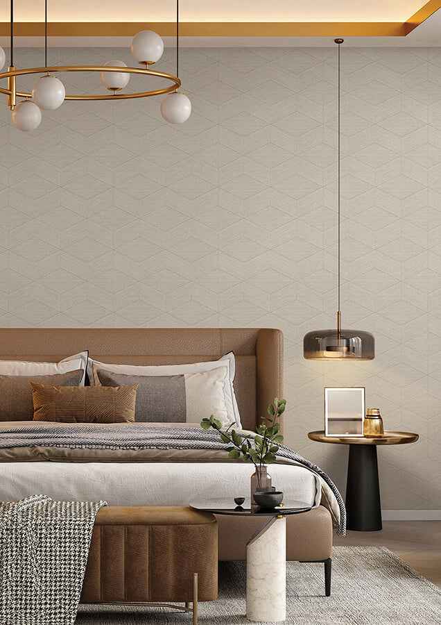 Huntsman Sand Wallpaper - York Wallcoverings - SI25835 - York Wallcoverings Wallpaper