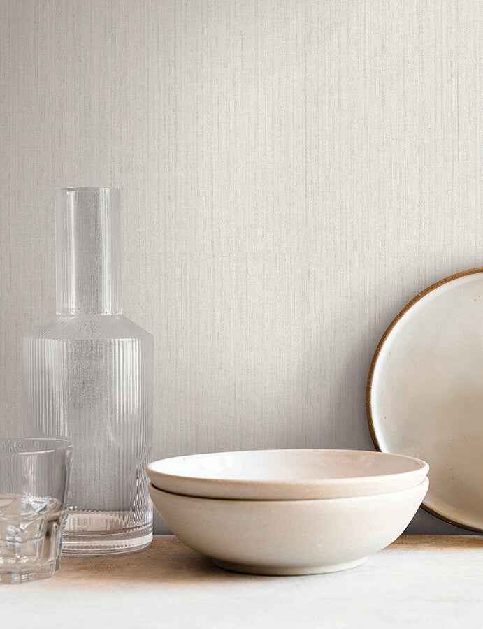 Shetland Cream Wallpaper - York Wallcoverings - SI25843 - York Wallcoverings Wallpaper