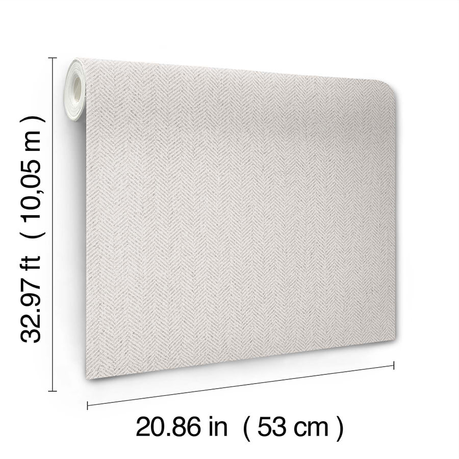 tailored-chevron-white-wallpaper-york-wallcoverings-si26131 - York Wallcoverings Wallpaper