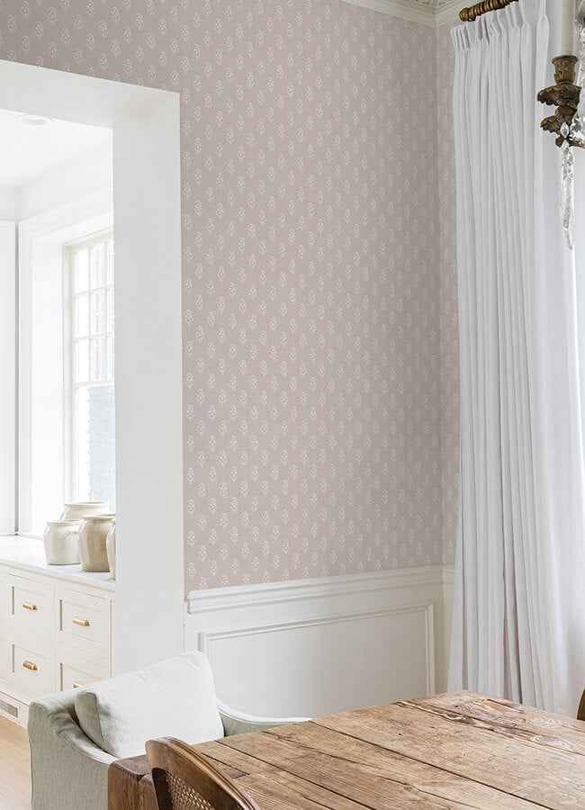 Safia Coral Peel & Stick Wallpaper - York Wallcoverings - NNS6514 - York Wallcoverings Wallpaper