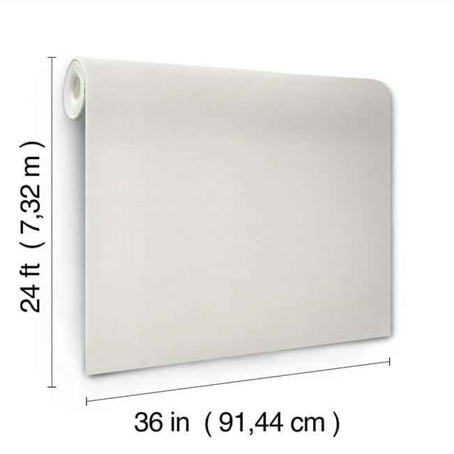 Linen Sunrise White Wallpaper - York Wallcoverings - GRL88391 - York Wallcoverings Wallpaper
