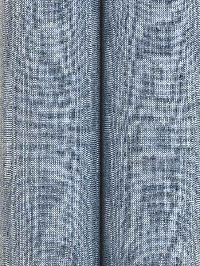 Combed Linen Cornflower Blue Wallpaper - York Wallcoverings - YGL7060 - York Wallcoverings Wallpaper