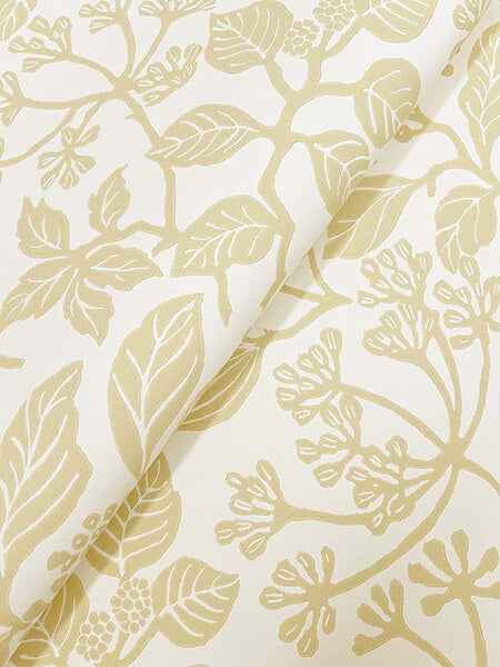 Rowen Honey Botanical Wallpaper - York Wallcoverings - VP1341 - York Wallcoverings Wallpaper