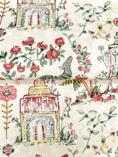 Parc Multicolor Garden Dreams Wallpaper - York Wallcoverings - VP1401 - York Wallcoverings Wallpaper