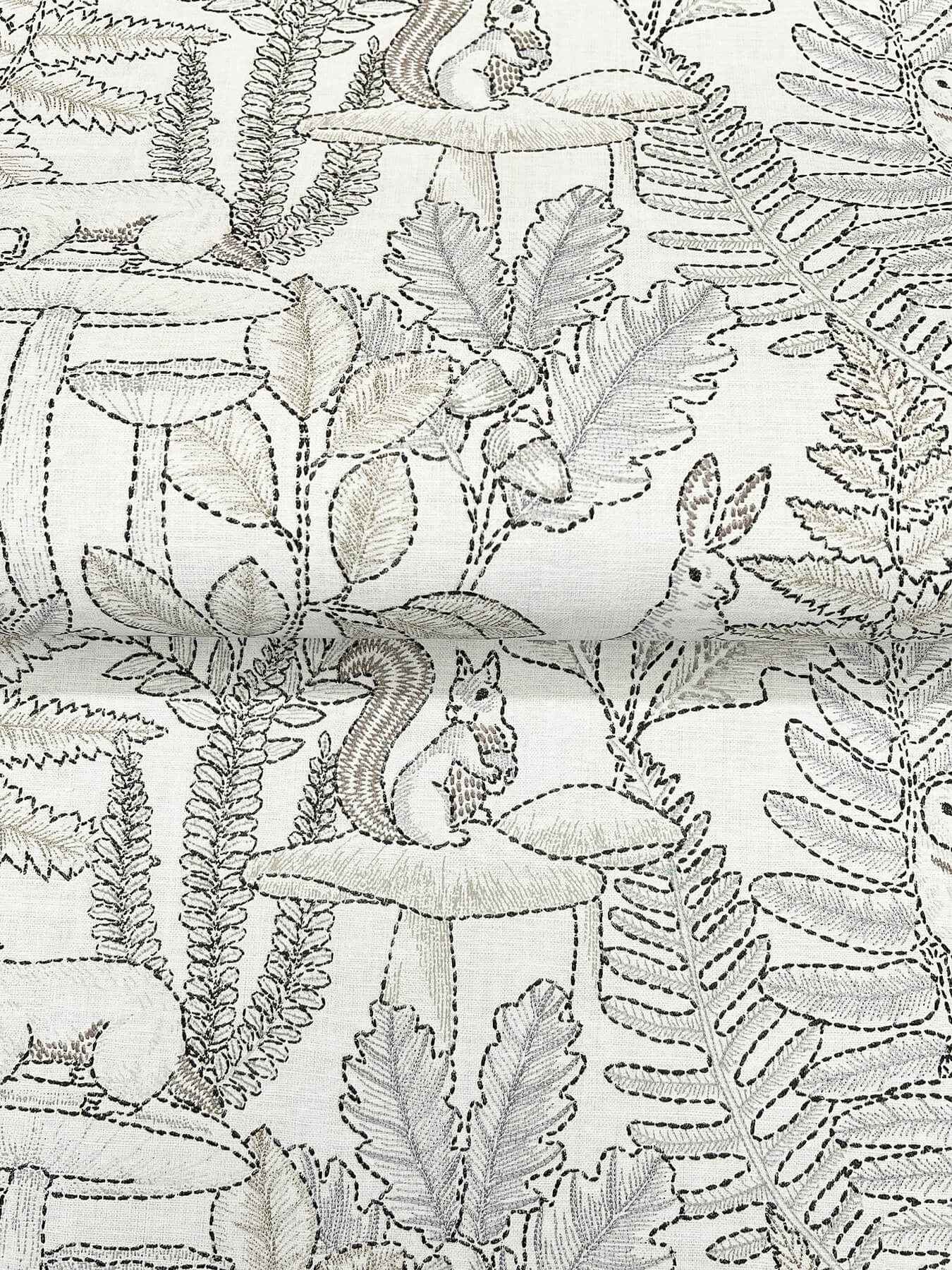 Holt Neutral Woodland Wallpaper - York Wallcoverings - 4169-83103 - York Wallcoverings Wallpaper