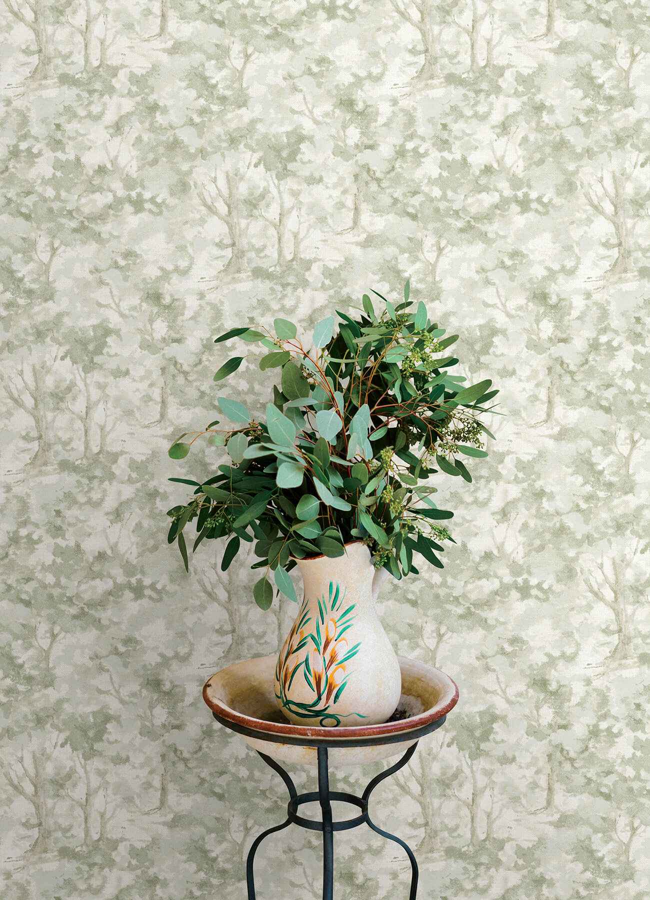 Thicket Sage Forest Wallpaper - York Wallcoverings - 4169-83109 - York Wallcoverings Wallpaper