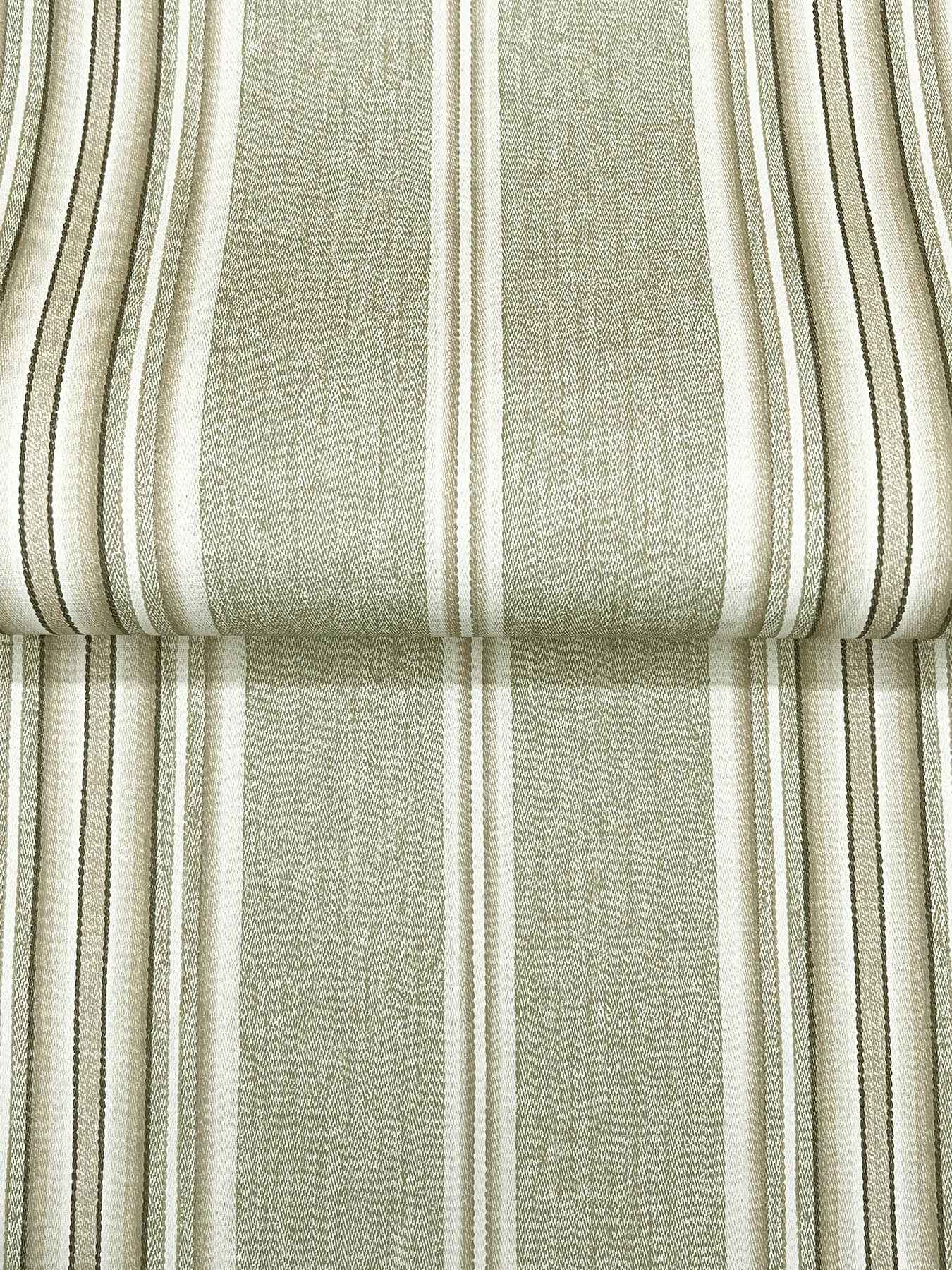 Calvados Moss Linen Stripe Wallpaper - York Wallcoverings - 4169-83121 - York Wallcoverings Wallpaper