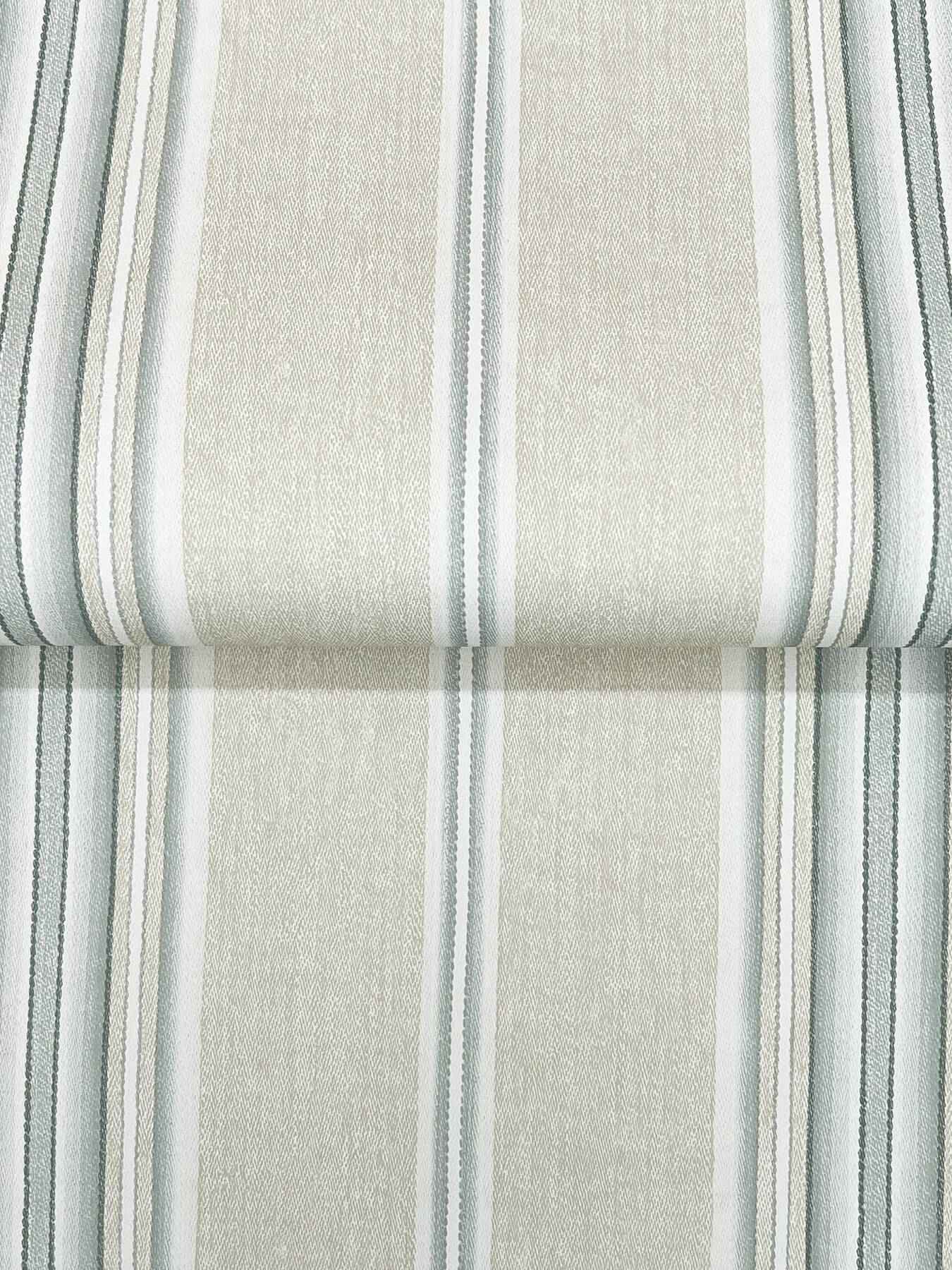 Calvados Turquoise Linen Stripe Wallpaper - York Wallcoverings - 4169-83122 - York Wallcoverings Wallpaper