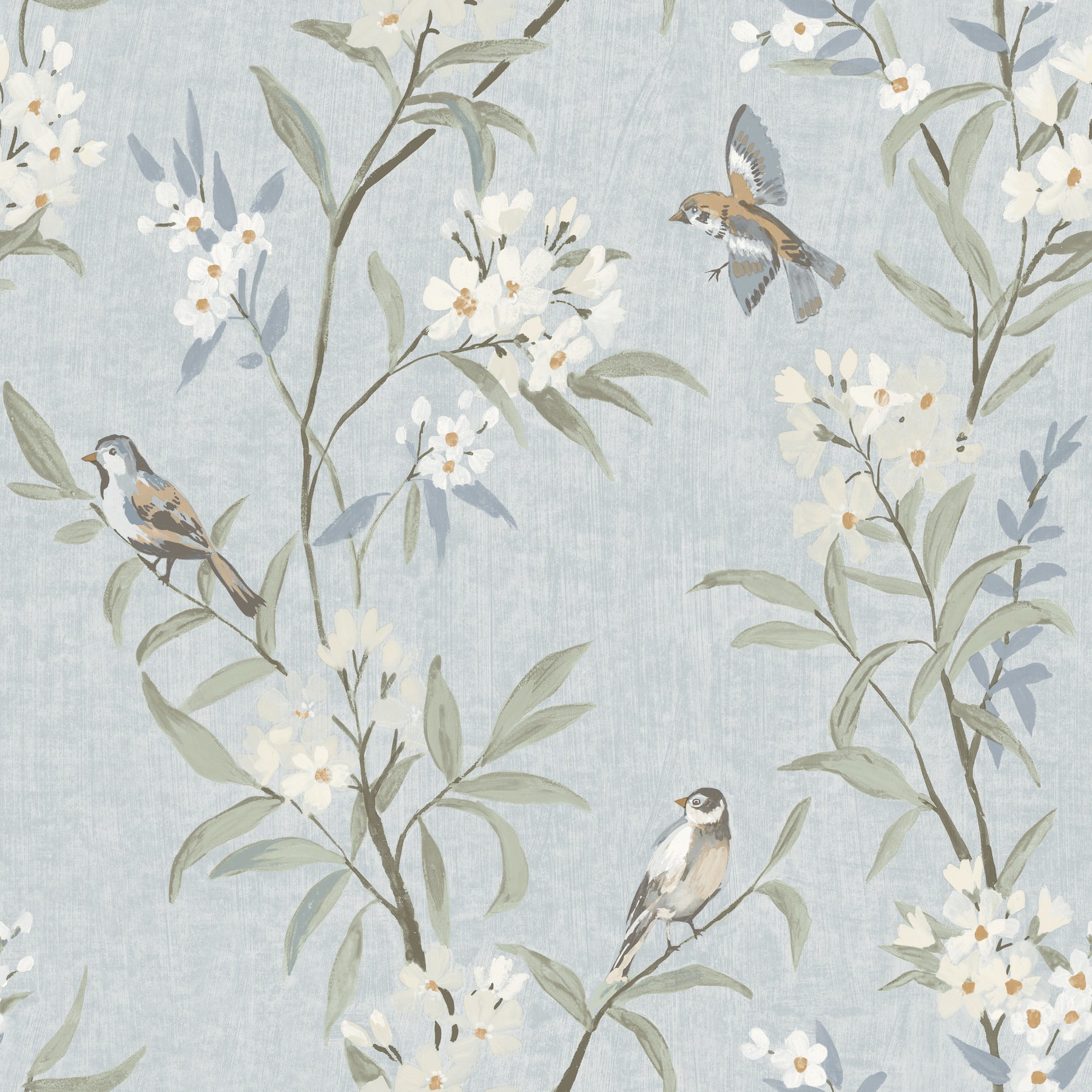 tea-olive-light-blue-finch-frolic-wallpaper-york-wallcoverings-4169-83140
