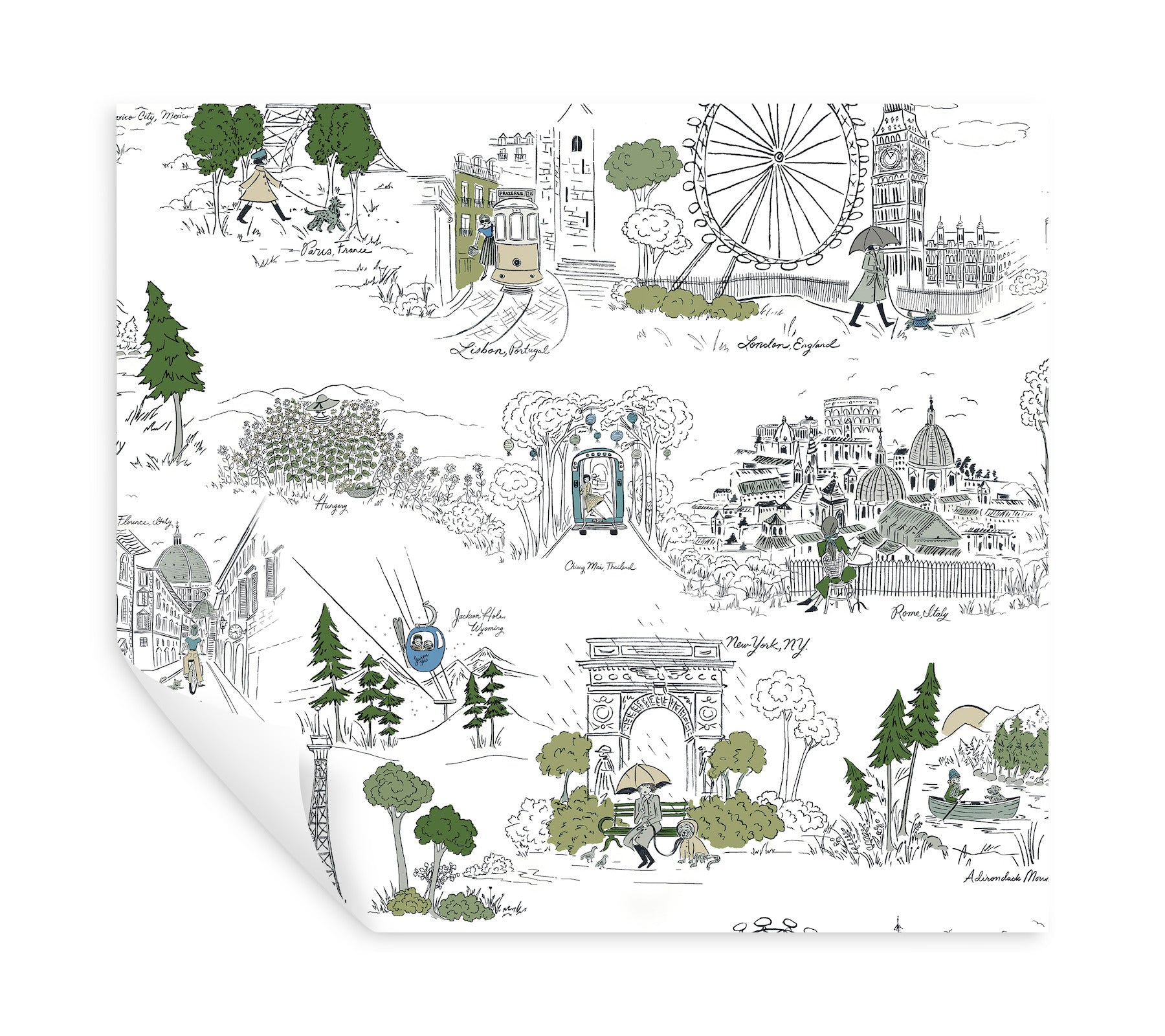 travel-sketches-blue-globetrotter-premium-peel-stick-wallpaper-york-wallcoverings-psw1682rl