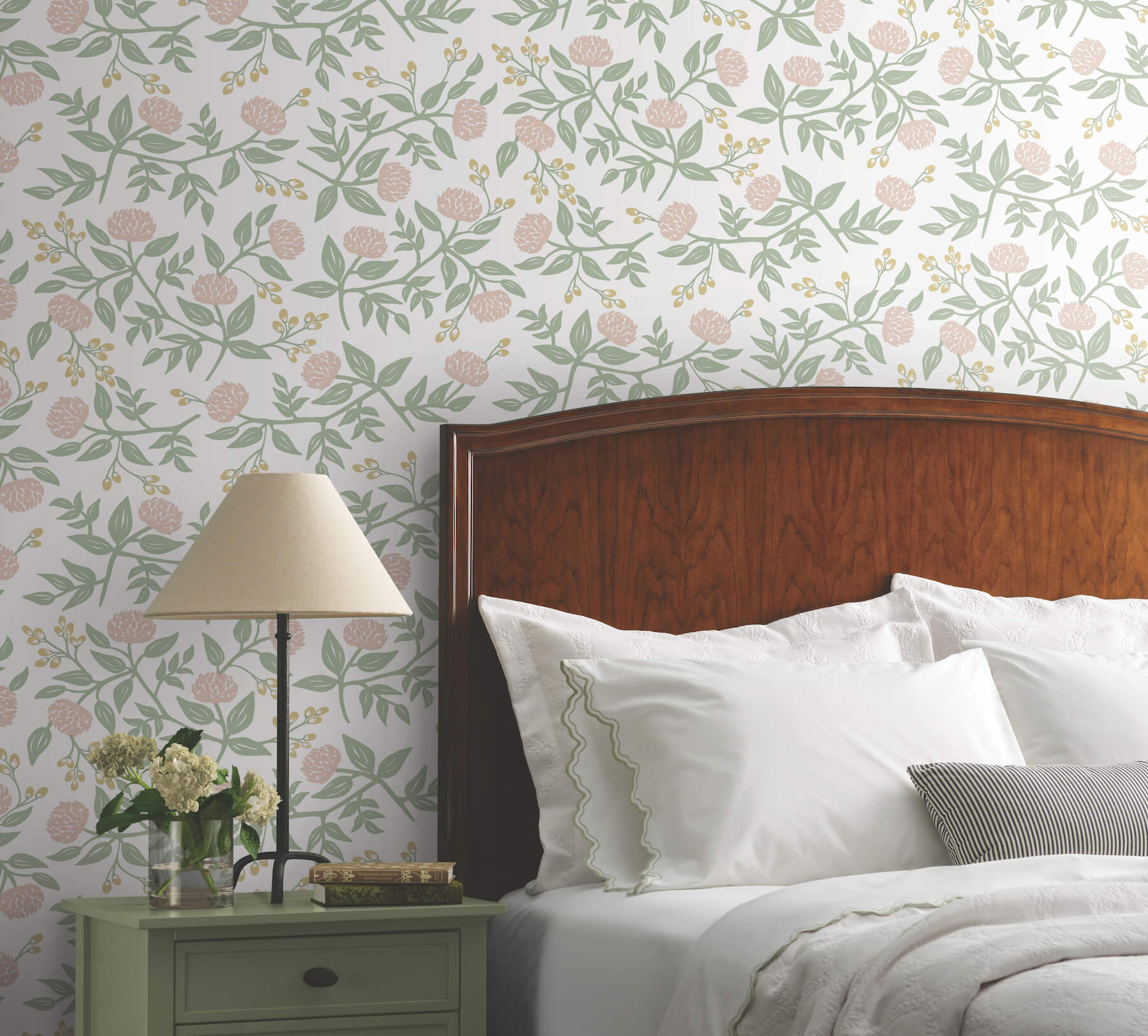 peonies-blush-floral-premium-peel-stick-wallpaper-york-wallcoverings-psw1685rl - York Wallcoverings Wallpaper