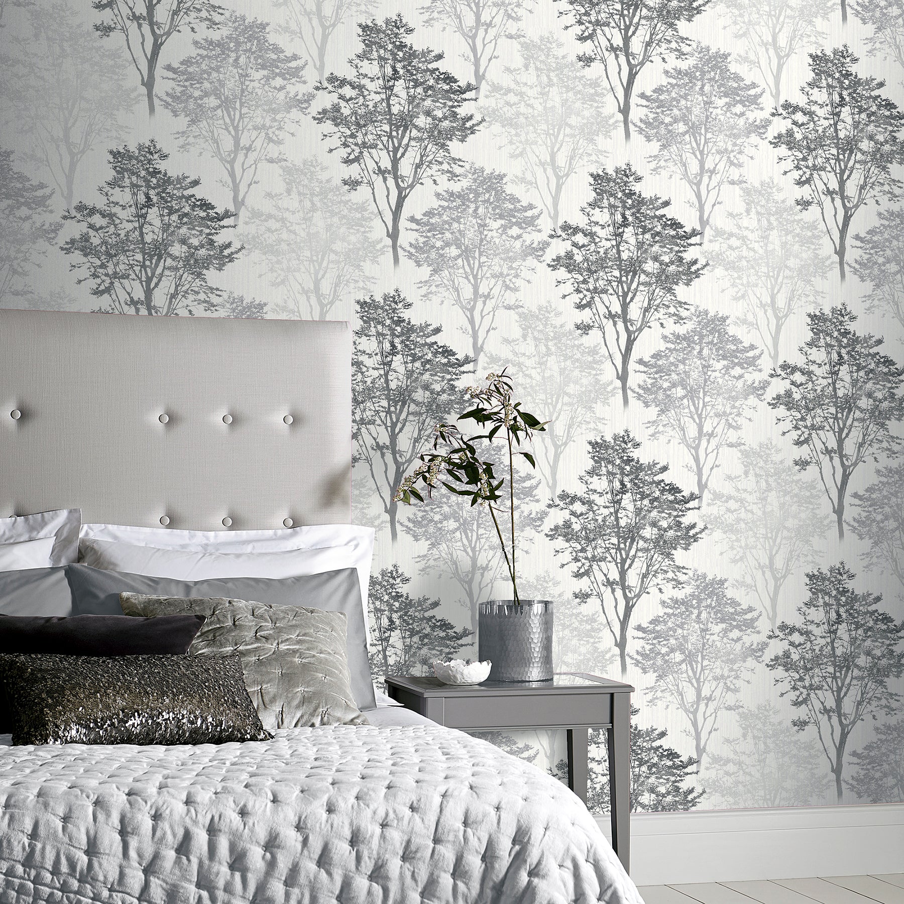 edwin-grey-wildwood-wallpaper-york-wallcoverings-ah259502 - York Wallcoverings Wallpaper