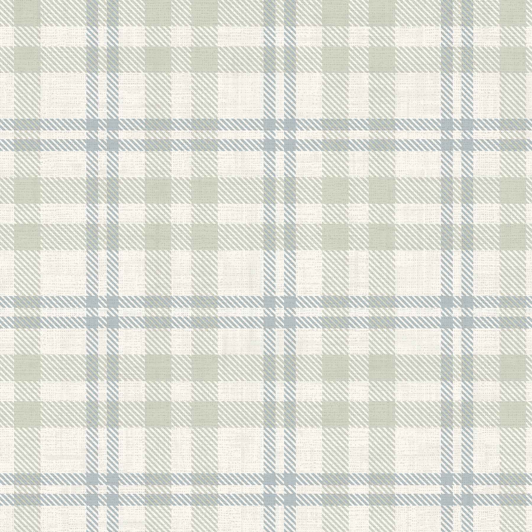 Corrine Neutral Countryside Check Wallpaper - York Wallcoverings - AH294606 - York Wallcoverings Wallpaper