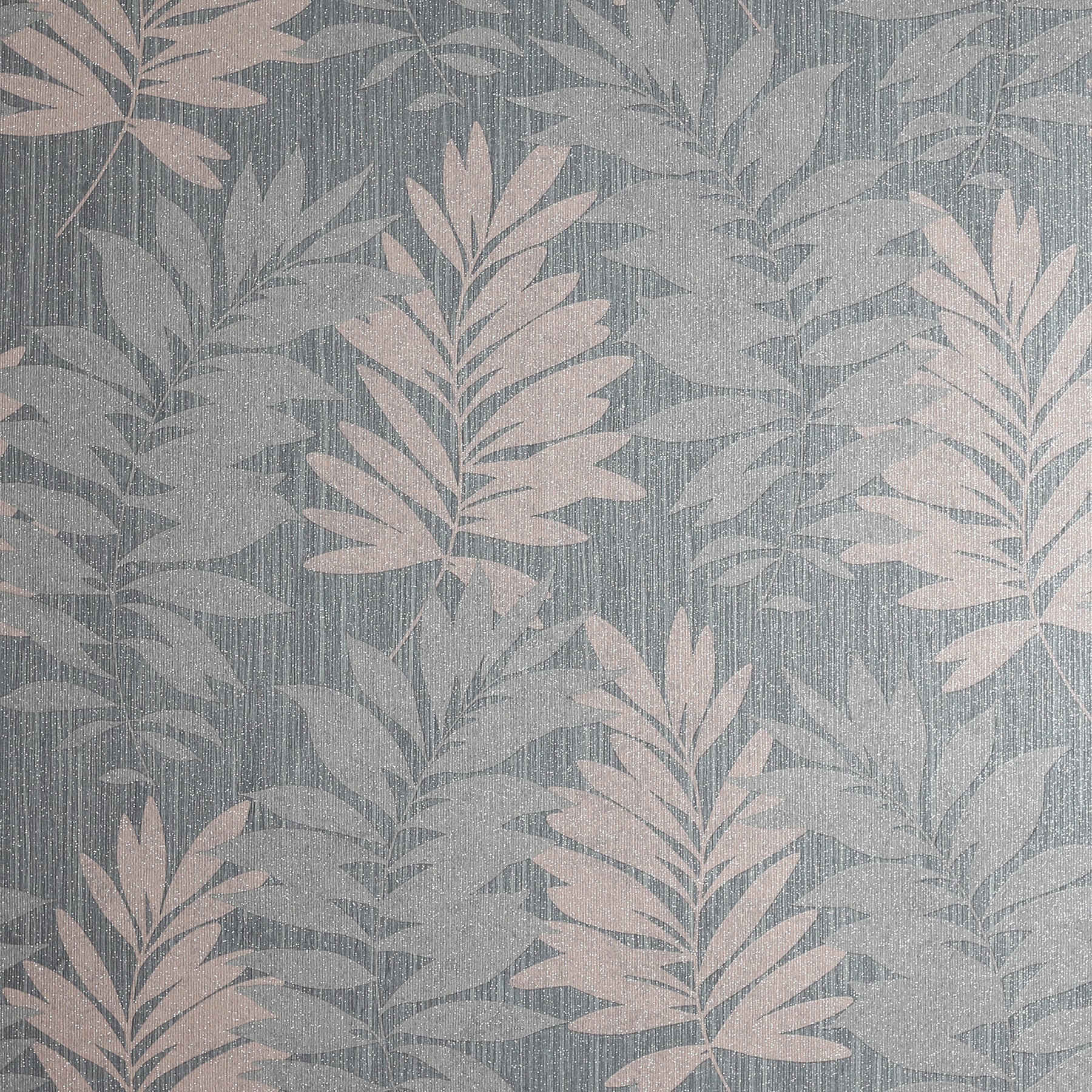 bernis-slate-palm-leaf-wallpaper-york-wallcoverings-ah296200 - York Wallcoverings Wallpaper