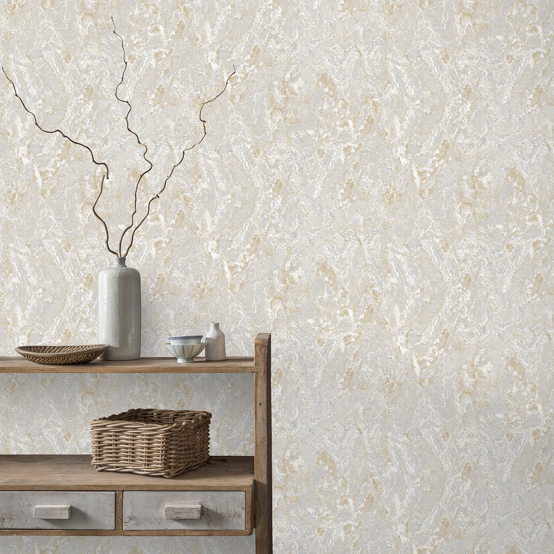 evonne-neutral-marble-patina-wallpaper-york-wallcoverings-ah296804 - York Wallcoverings Wallpaper