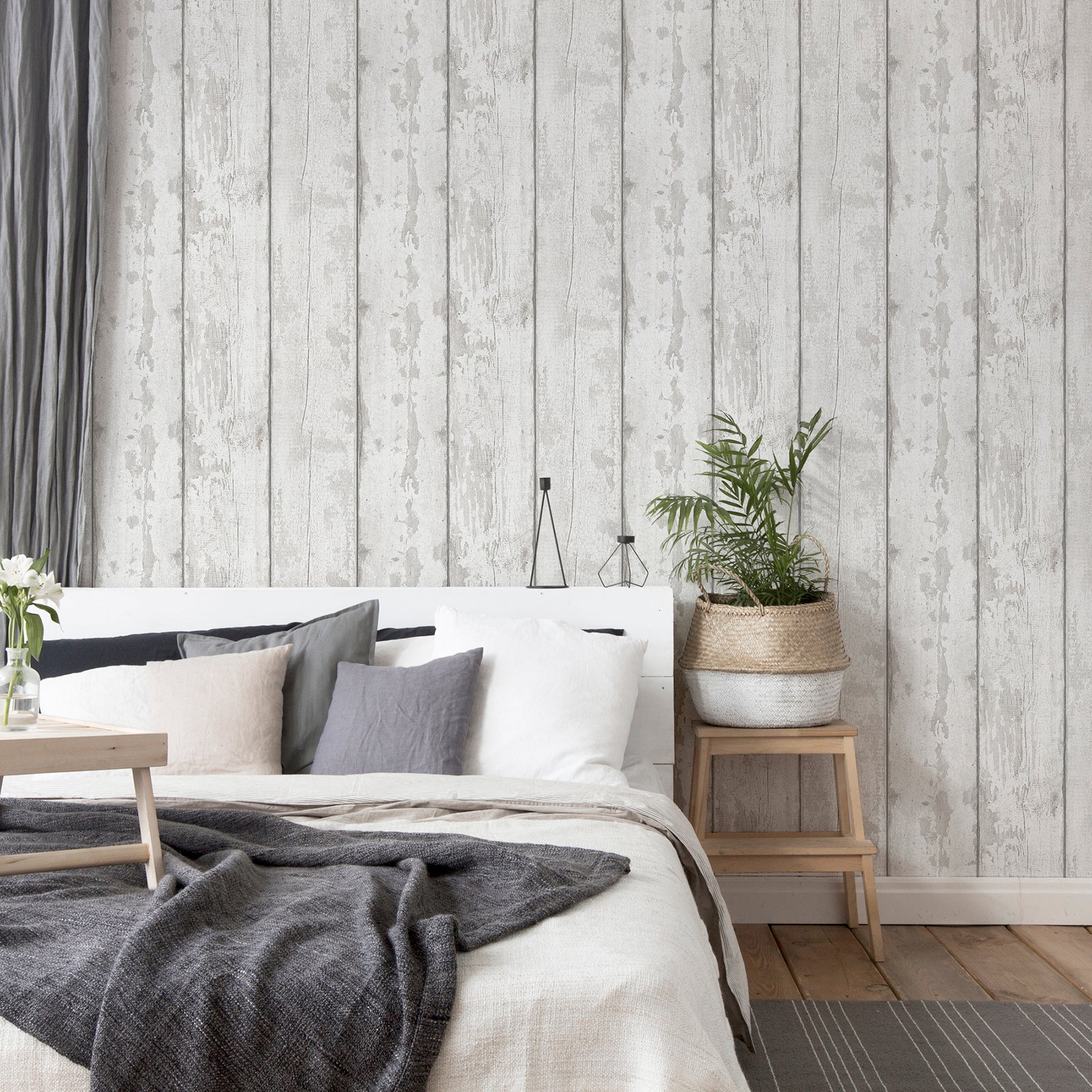 ambrose-grey-wood-plank-wallpaper-york-wallcoverings-ah908501 - York Wallcoverings Wallpaper