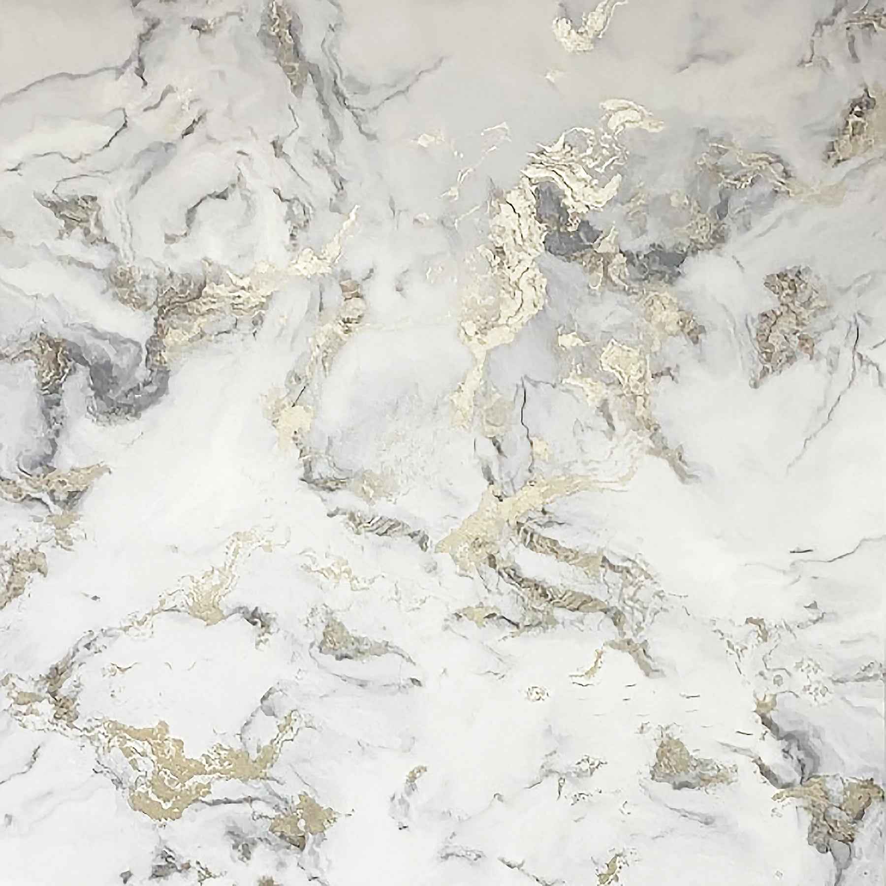 Merrick Grey Marble Wallpaper - York Wallcoverings - AH923001
