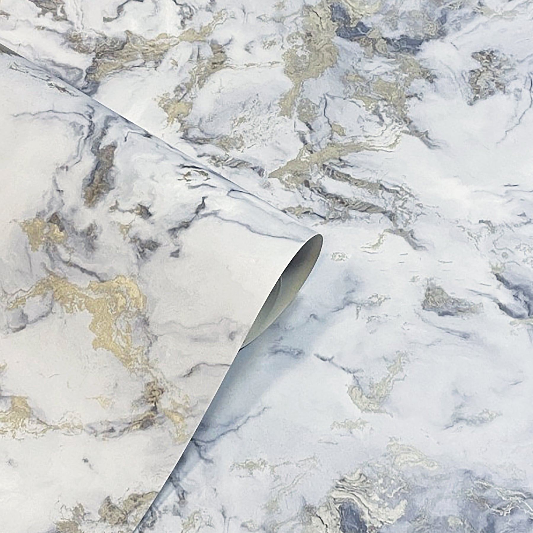 merrick-grey-marble-wallpaper-york-wallcoverings-ah923001 - York Wallcoverings Wallpaper