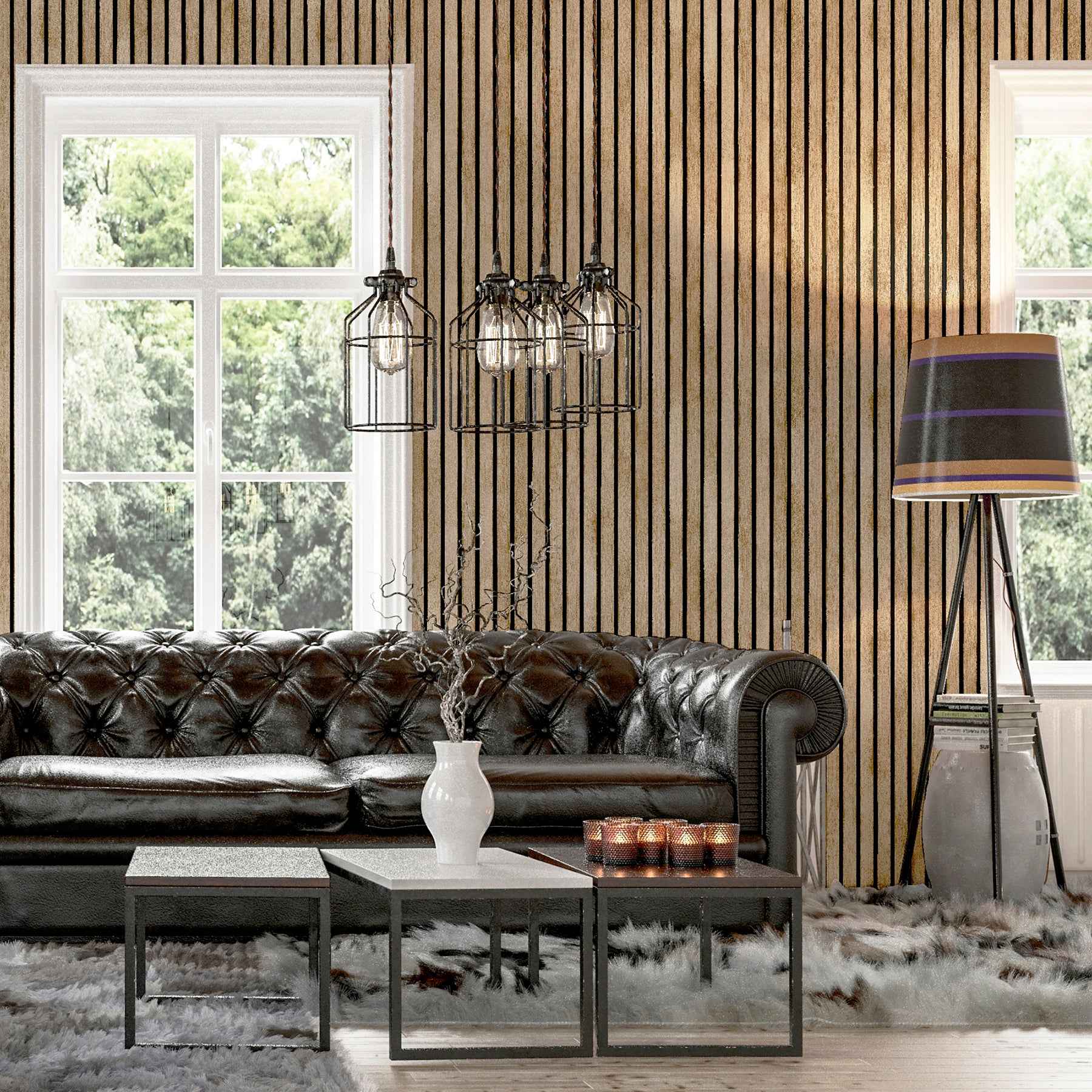 Herman Light Brown Wood Wallpaper - York Wallcoverings - AH923800 - York Wallcoverings Wallpaper