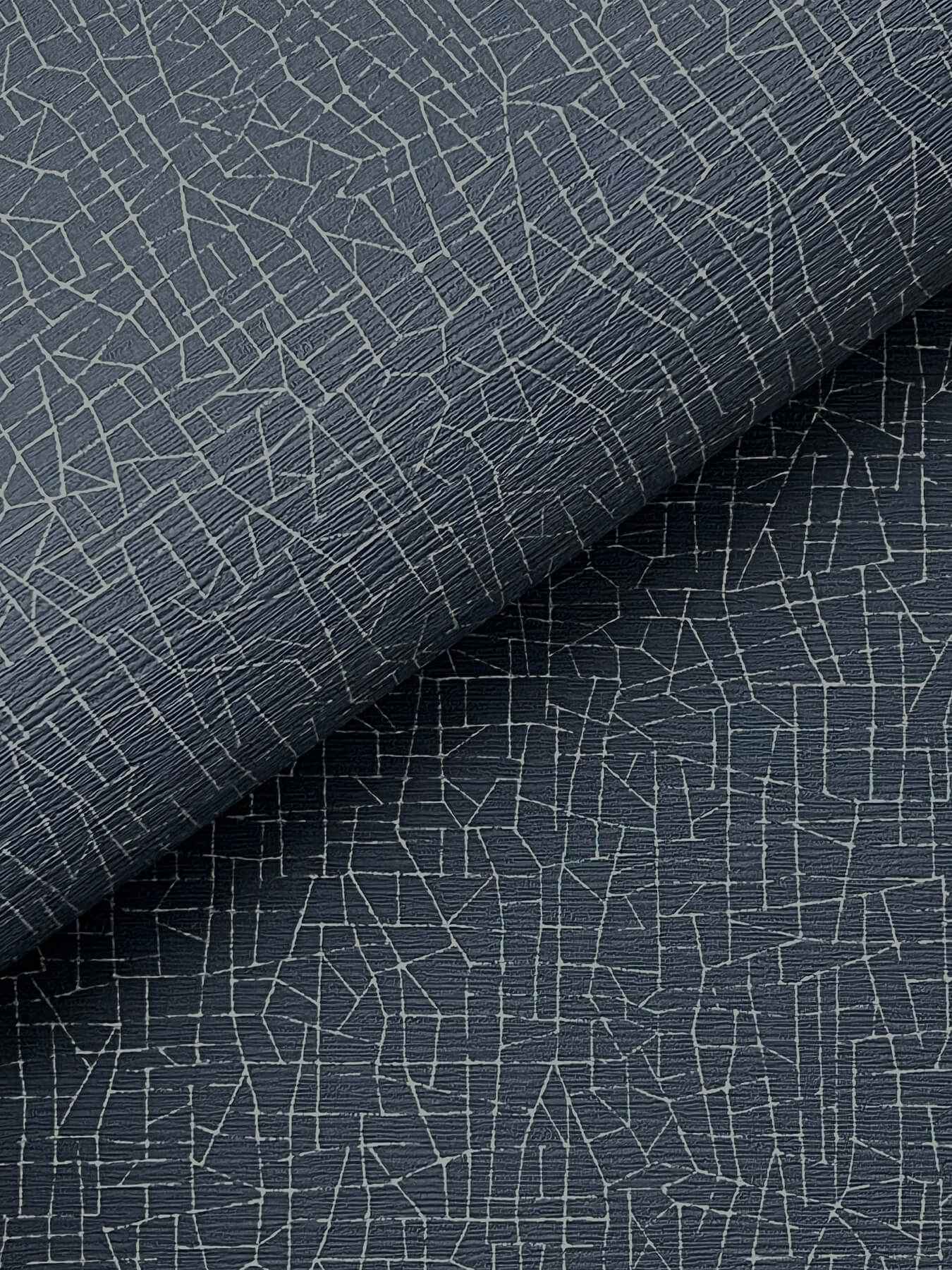 Cary Dark Blue Petite Maze Wallpaper - York Wallcoverings - 4207-5408 - York Wallcoverings Wallpaper
