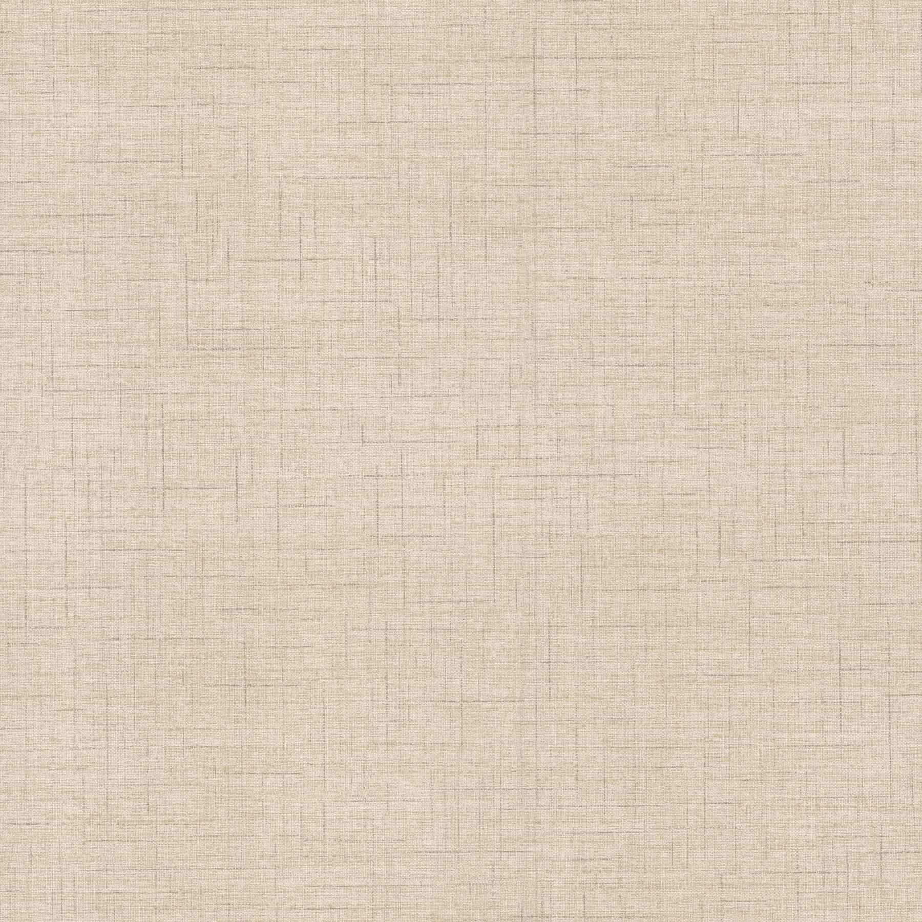 Leon Beige Faux Fabric Wallpaper - York Wallcoverings - 4207-5419 - York Wallcoverings Wallpaper